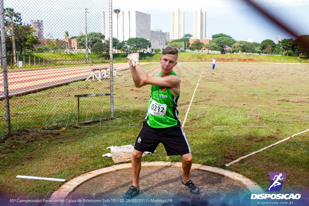 45º Campeonato Paranaense de Atletismo Sub-18