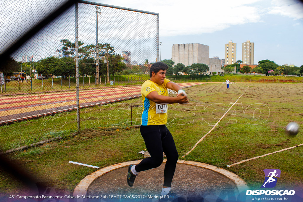 45º Campeonato Paranaense de Atletismo Sub-18