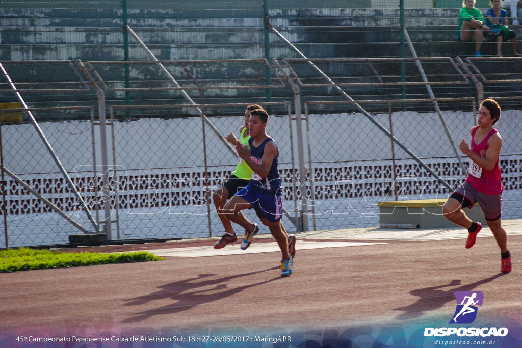 45º Campeonato Paranaense de Atletismo Sub-18