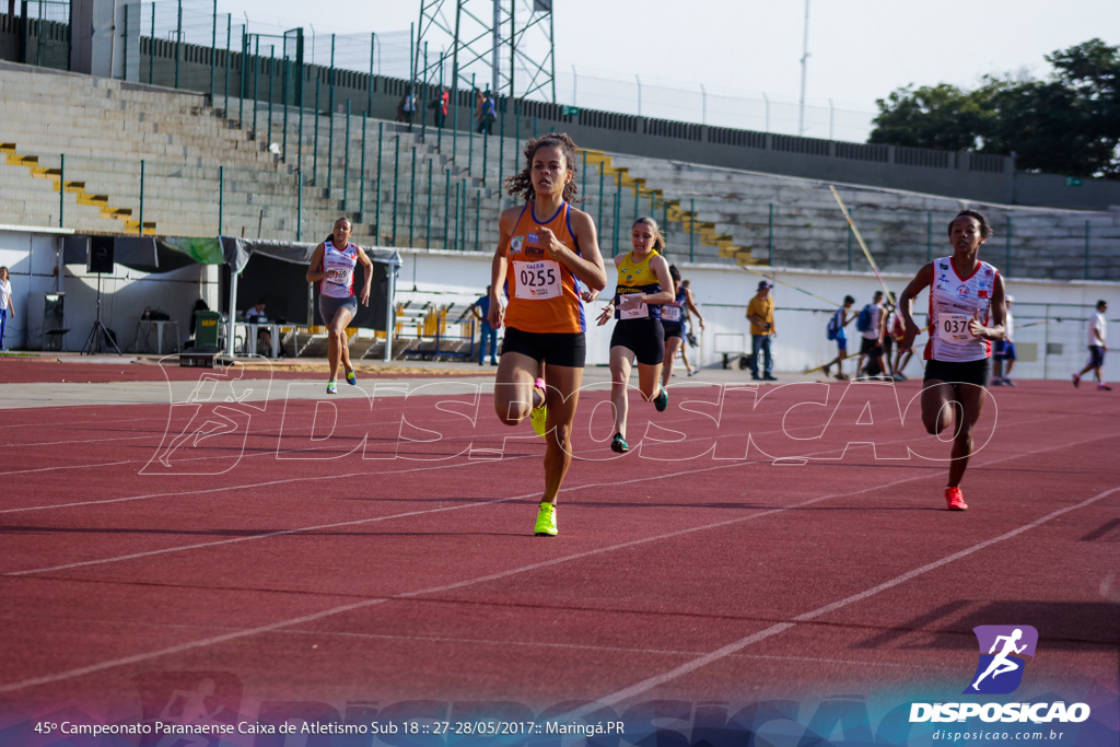 45º Campeonato Paranaense de Atletismo Sub-18