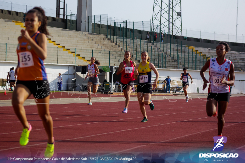 45º Campeonato Paranaense de Atletismo Sub-18