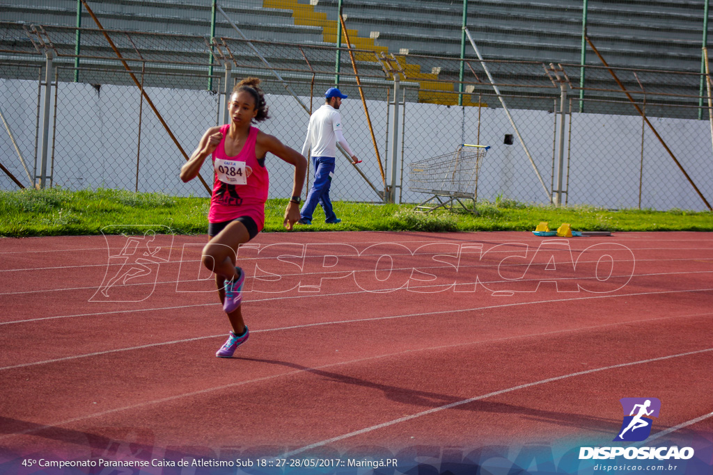 45º Campeonato Paranaense de Atletismo Sub-18