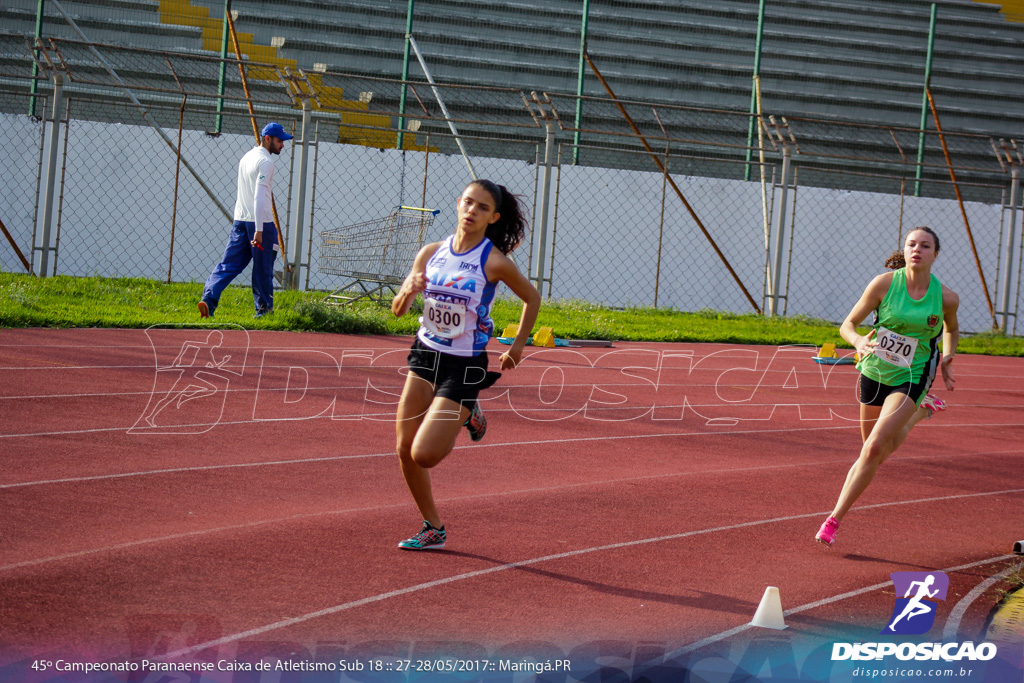 45º Campeonato Paranaense de Atletismo Sub-18