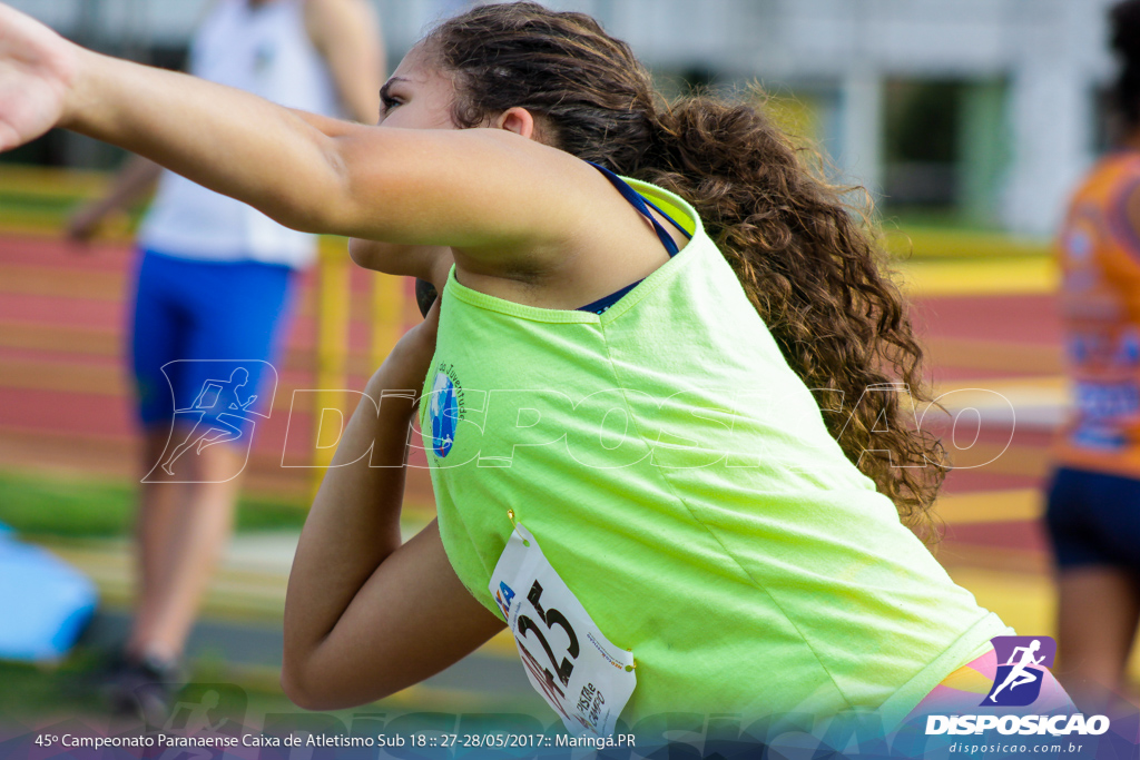 45º Campeonato Paranaense de Atletismo Sub-18