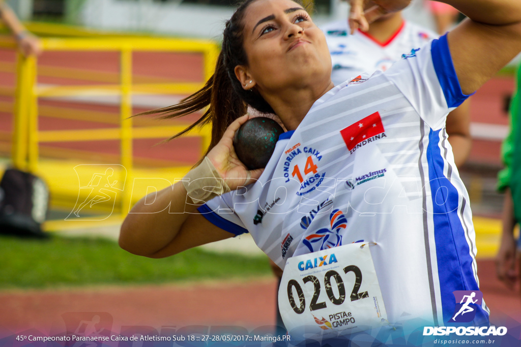 45º Campeonato Paranaense de Atletismo Sub-18