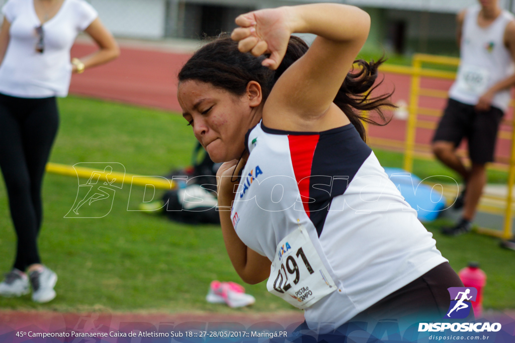 45º Campeonato Paranaense de Atletismo Sub-18