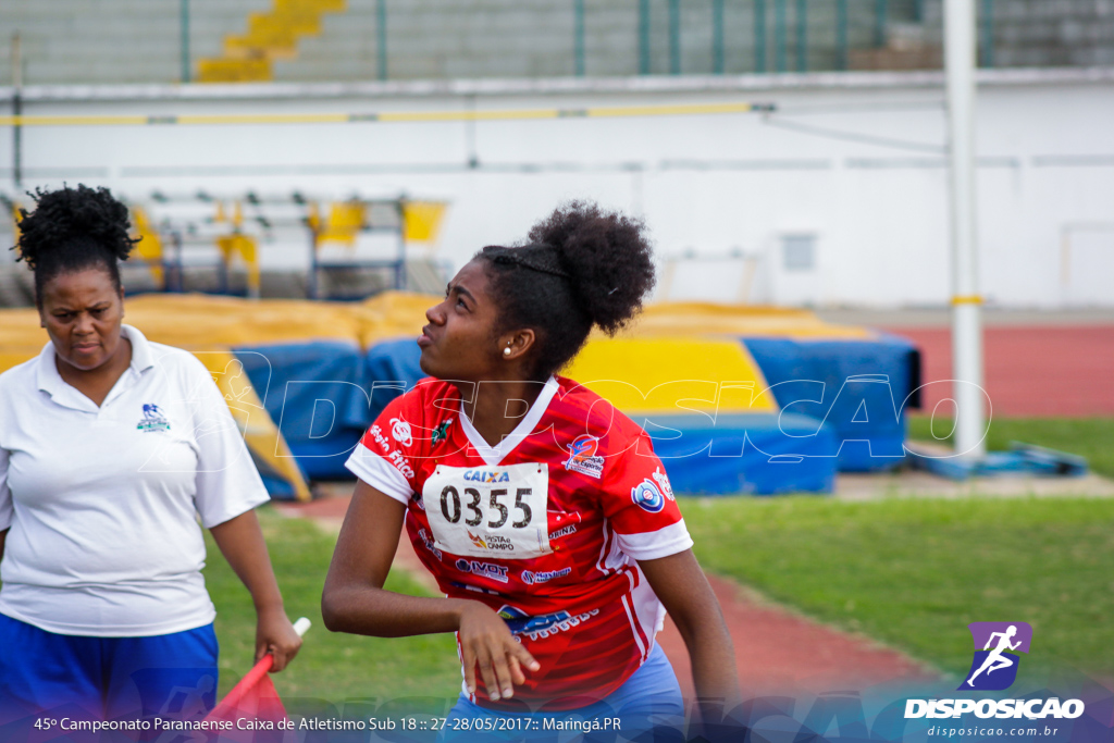 45º Campeonato Paranaense de Atletismo Sub-18