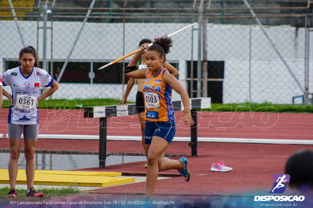 45º Campeonato Paranaense de Atletismo Sub-18