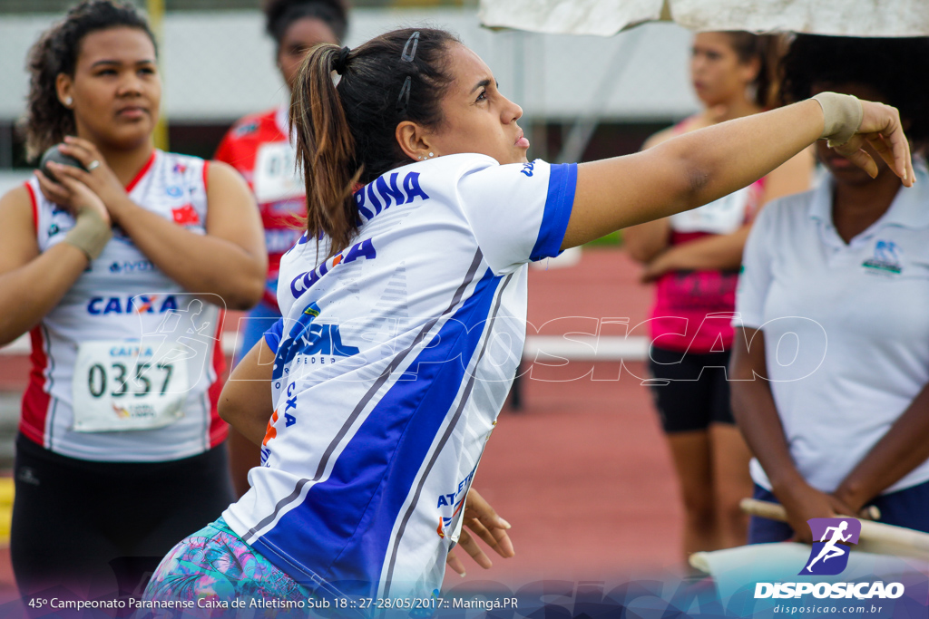 45º Campeonato Paranaense de Atletismo Sub-18