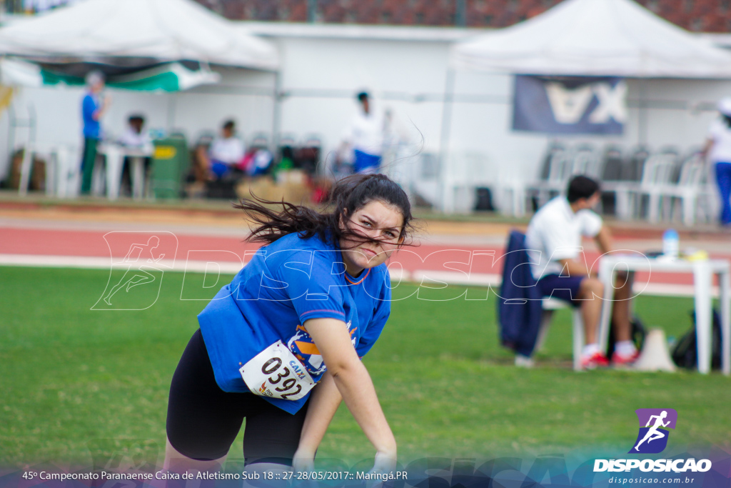 45º Campeonato Paranaense de Atletismo Sub-18