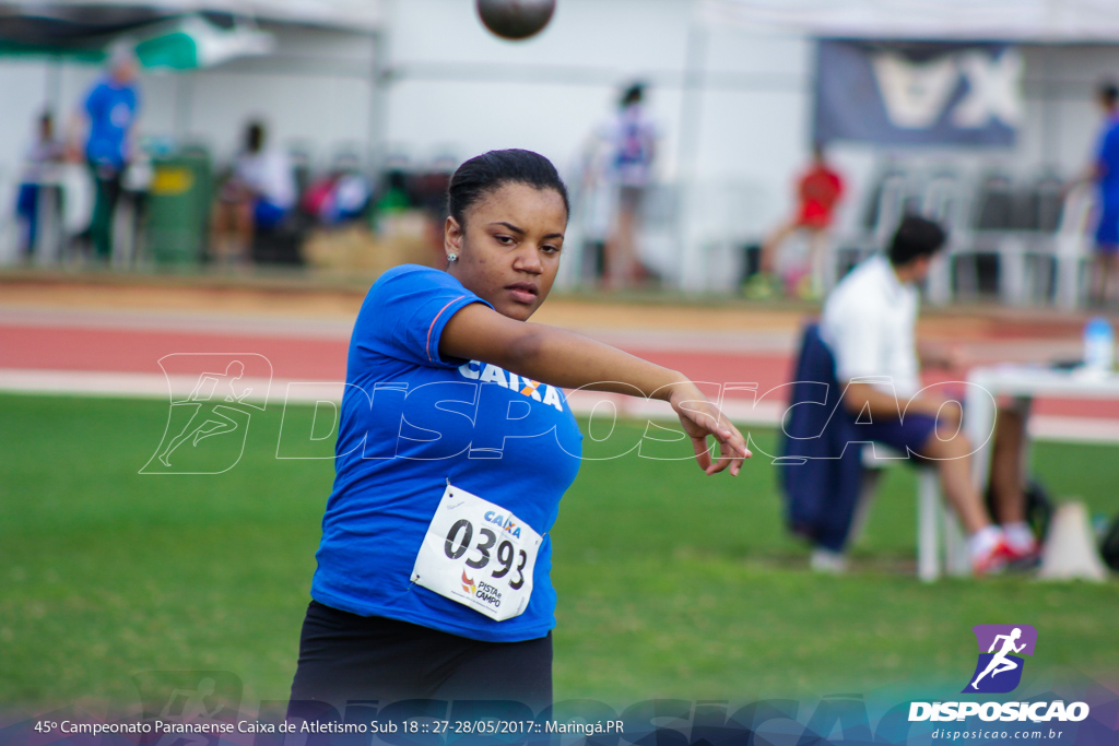 45º Campeonato Paranaense de Atletismo Sub-18