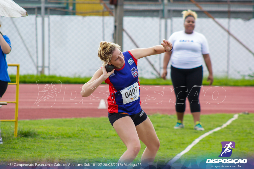 45º Campeonato Paranaense de Atletismo Sub-18