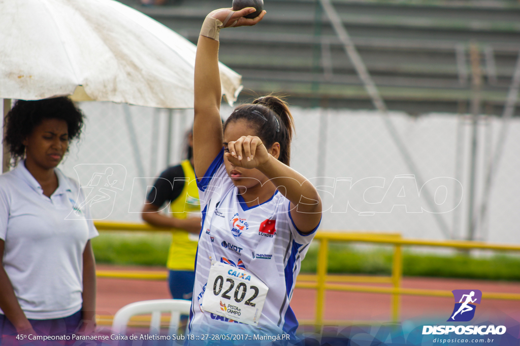 45º Campeonato Paranaense de Atletismo Sub-18