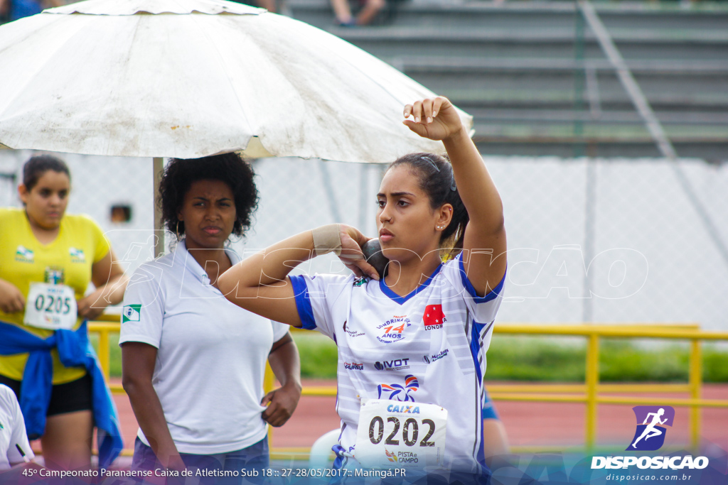 45º Campeonato Paranaense de Atletismo Sub-18