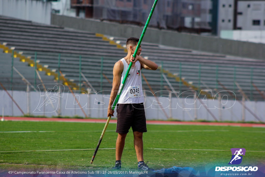 45º Campeonato Paranaense de Atletismo Sub-18