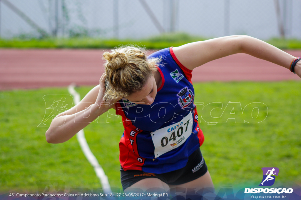 45º Campeonato Paranaense de Atletismo Sub-18