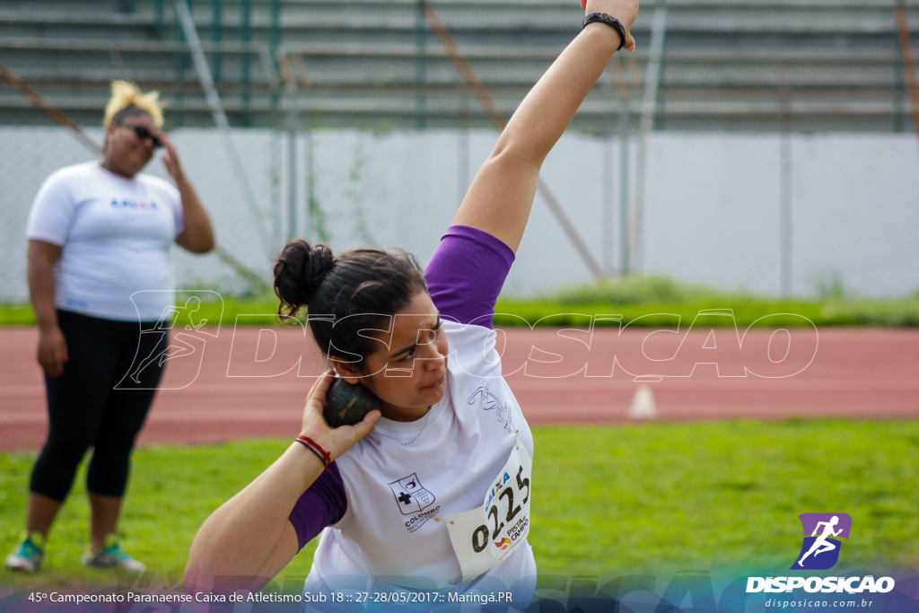 45º Campeonato Paranaense de Atletismo Sub-18