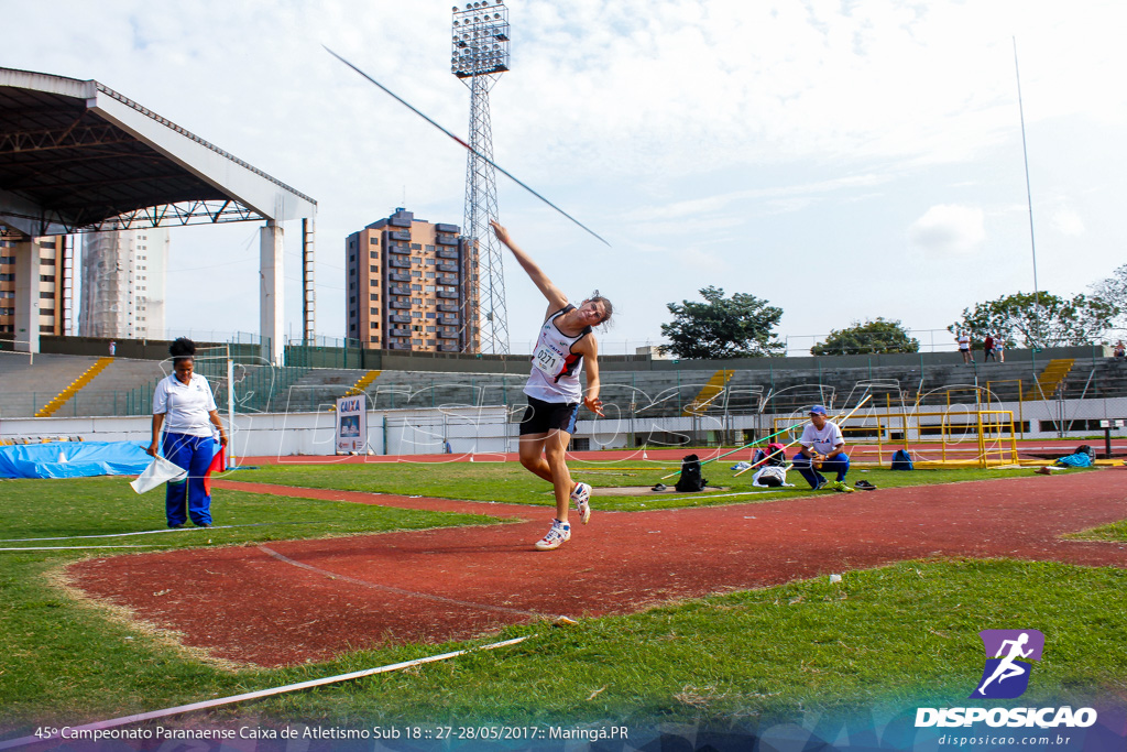 45º Campeonato Paranaense de Atletismo Sub-18