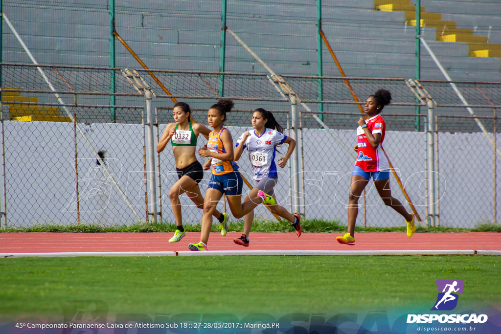 45º Campeonato Paranaense de Atletismo Sub-18