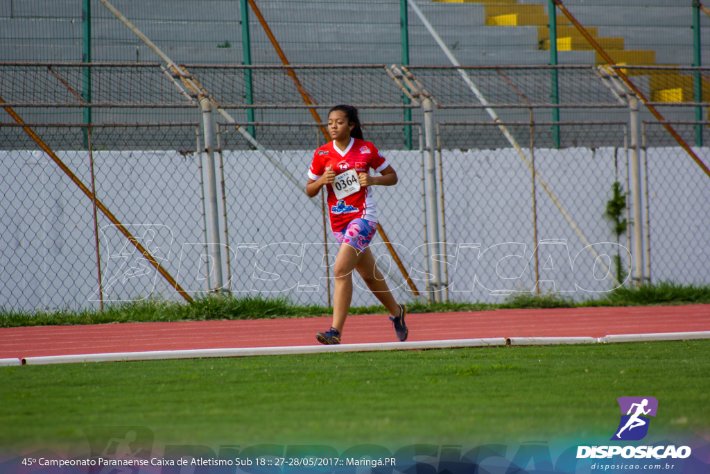 45º Campeonato Paranaense de Atletismo Sub-18