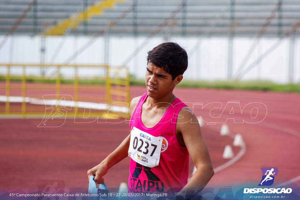 45º Campeonato Paranaense de Atletismo Sub-18