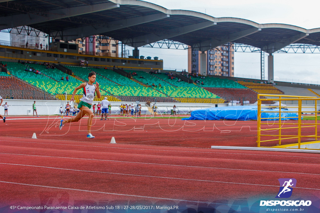 45º Campeonato Paranaense de Atletismo Sub-18