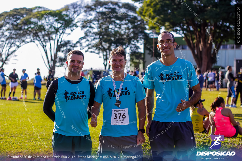 Circuito SESC de Caminhada e Corrida de Rua 2017 - Maringá