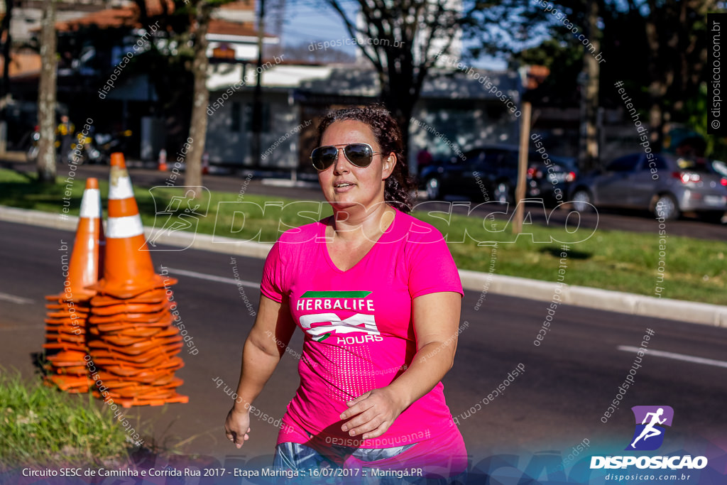 Circuito SESC de Caminhada e Corrida de Rua 2017 - Maringá