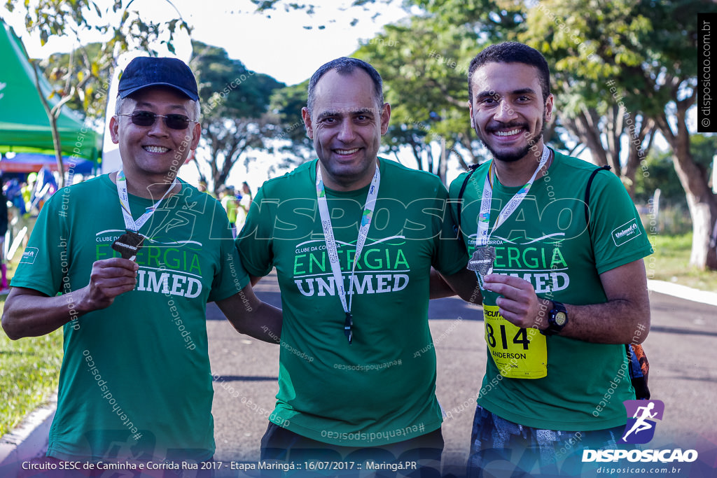 Circuito SESC de Caminhada e Corrida de Rua 2017 - Maringá