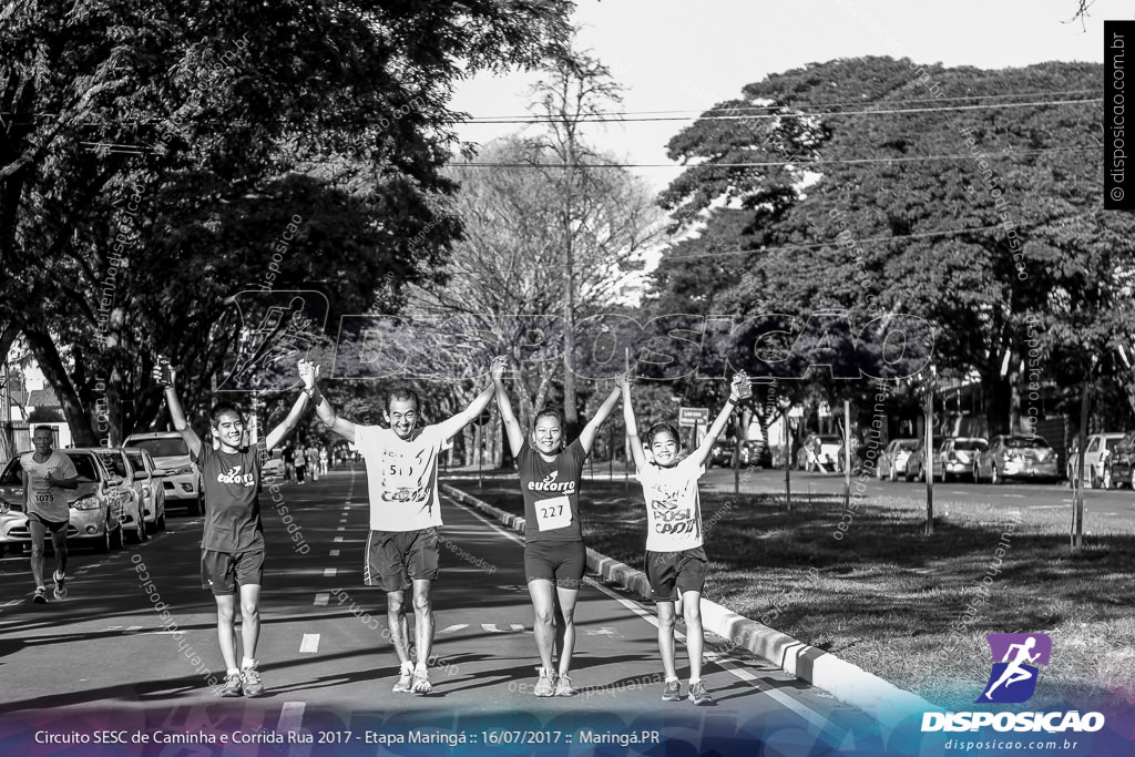 Circuito SESC de Caminhada e Corrida de Rua 2017 - Maringá