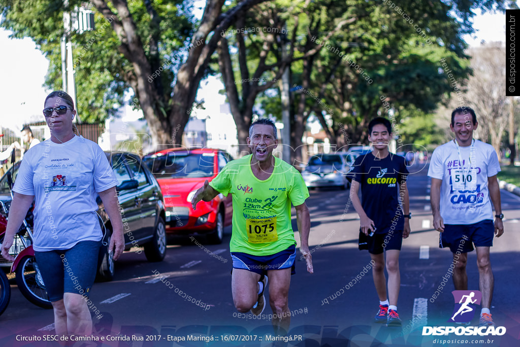 Circuito SESC de Caminhada e Corrida de Rua 2017 - Maringá