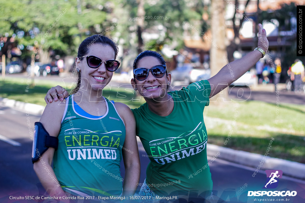 Circuito SESC de Caminhada e Corrida de Rua 2017 - Maringá