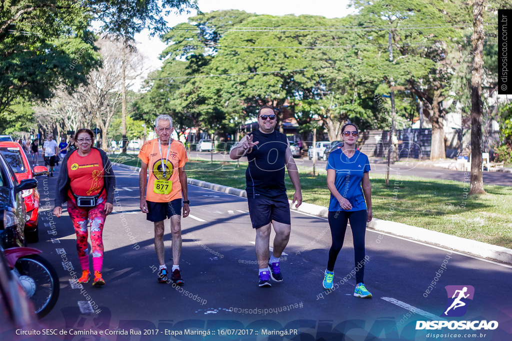 Circuito SESC de Caminhada e Corrida de Rua 2017 - Maringá