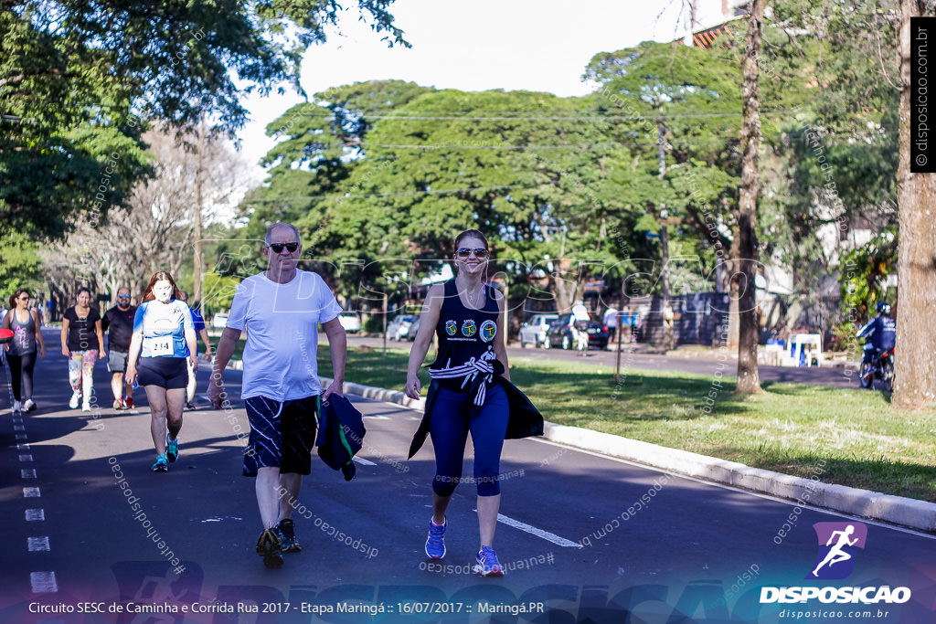 Circuito SESC de Caminhada e Corrida de Rua 2017 - Maringá