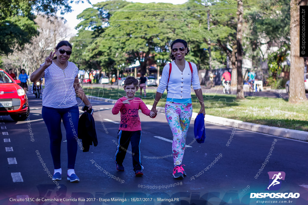 Circuito SESC de Caminhada e Corrida de Rua 2017 - Maringá