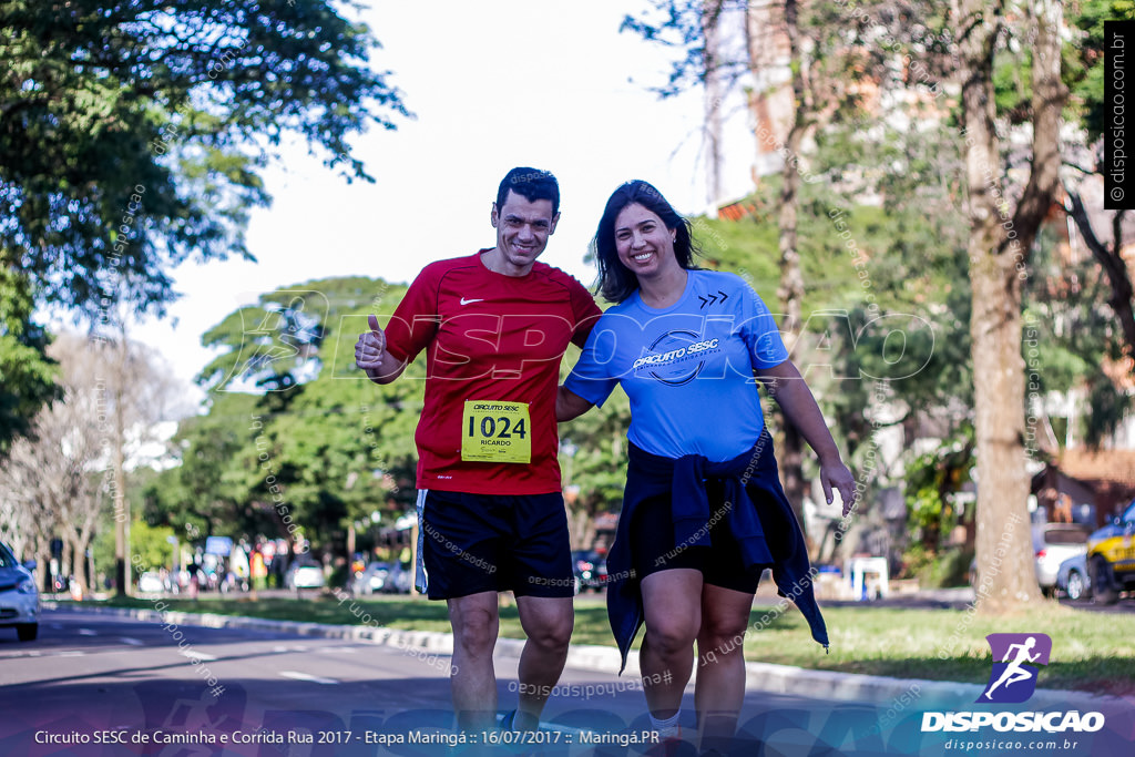 Circuito SESC de Caminhada e Corrida de Rua 2017 - Maringá