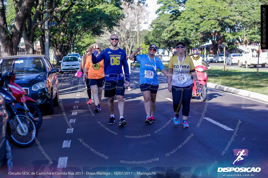 Circuito SESC de Caminhada e Corrida de Rua 2017 - Maringá