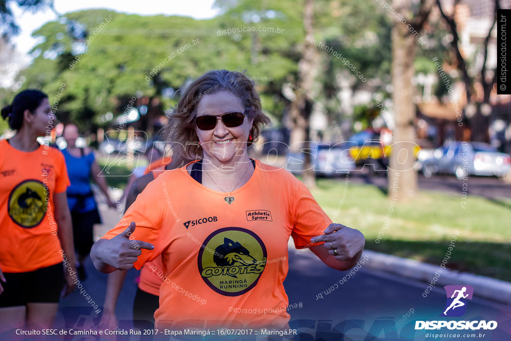 Circuito SESC de Caminhada e Corrida de Rua 2017 - Maringá