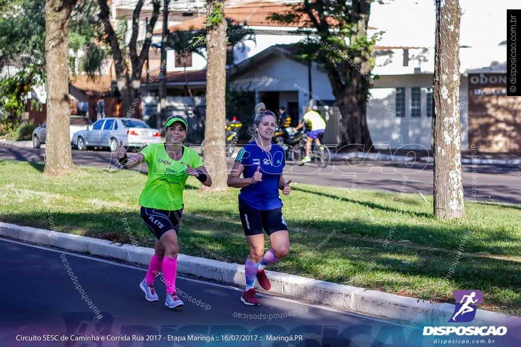 Circuito SESC de Caminhada e Corrida de Rua 2017 - Maringá