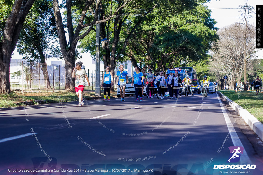 Circuito SESC de Caminhada e Corrida de Rua 2017 - Maringá