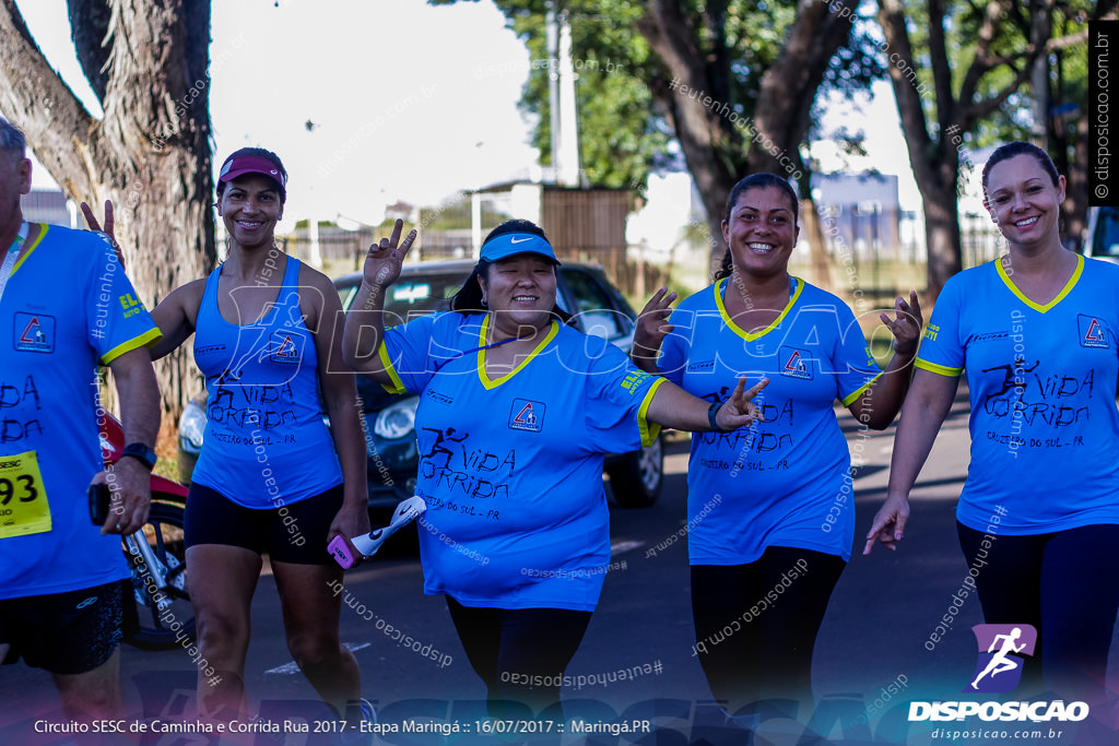 Circuito SESC de Caminhada e Corrida de Rua 2017 - Maringá