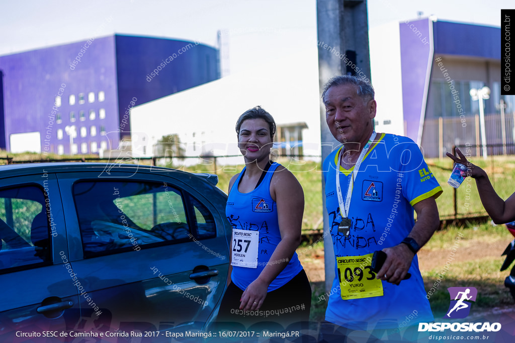 Circuito SESC de Caminhada e Corrida de Rua 2017 - Maringá