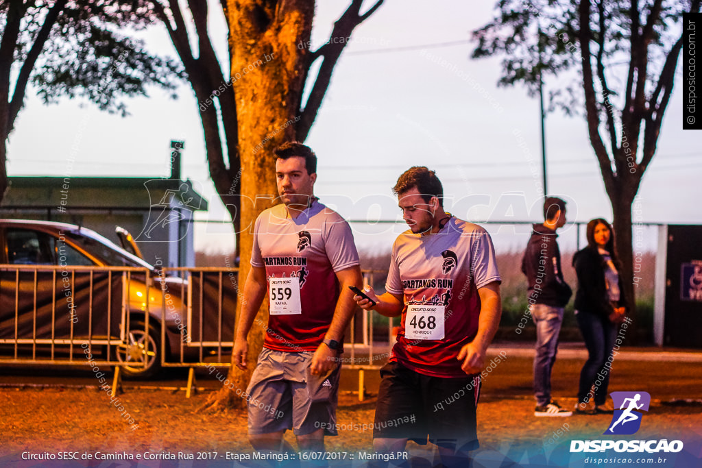 Circuito SESC de Caminhada e Corrida de Rua 2017 - Maringá