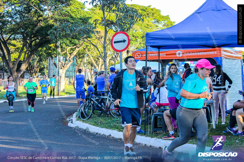 Circuito SESC de Caminhada e Corrida de Rua 2017 - Maringá