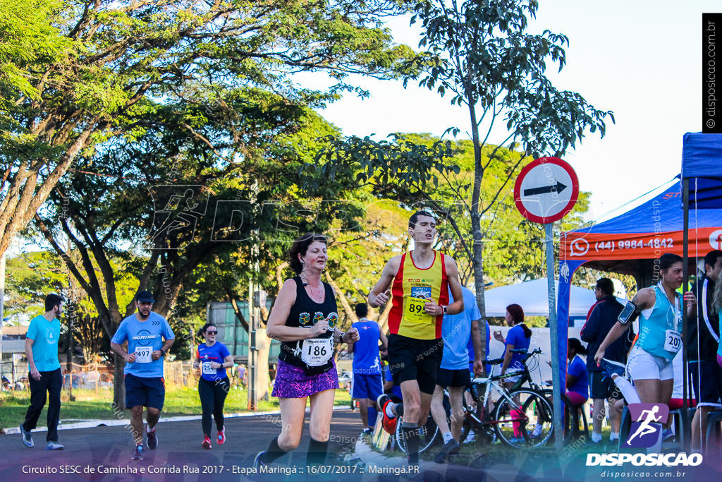 Circuito SESC de Caminhada e Corrida de Rua 2017 - Maringá