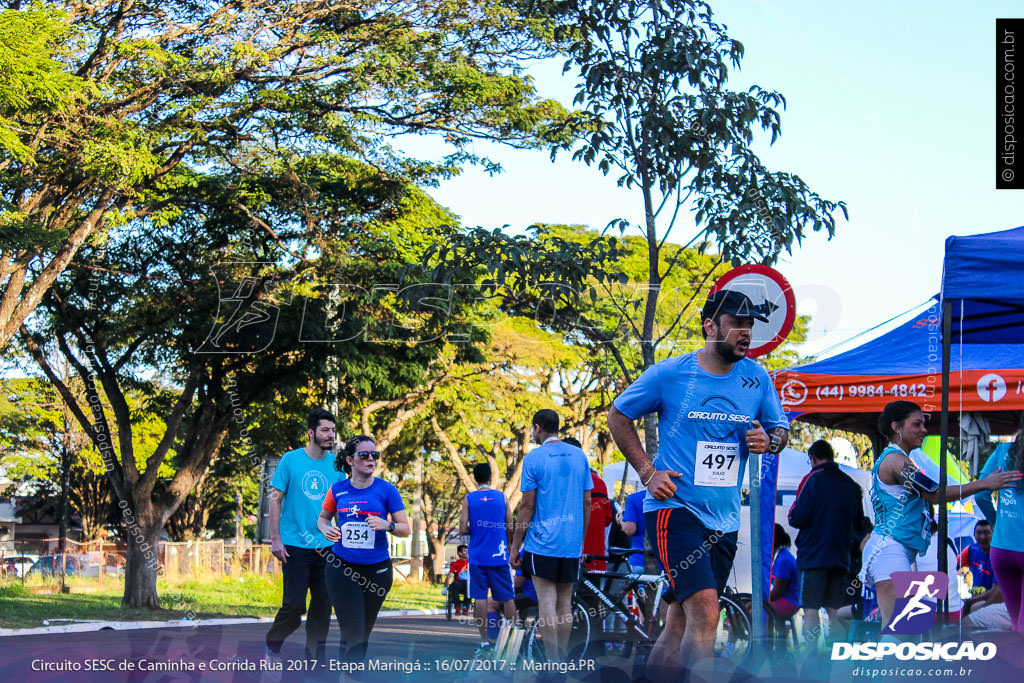 Circuito SESC de Caminhada e Corrida de Rua 2017 - Maringá