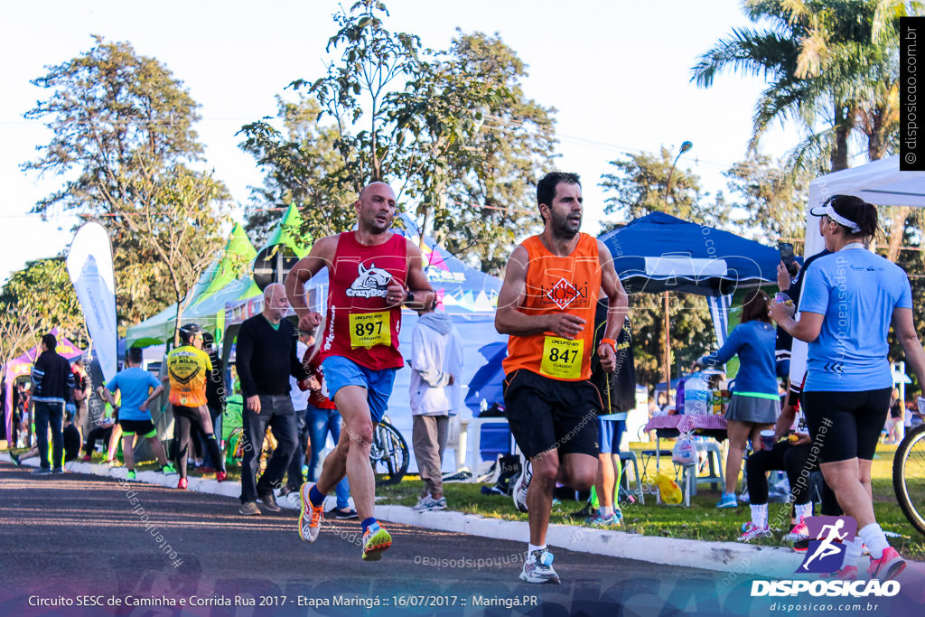 Circuito SESC de Caminhada e Corrida de Rua 2017 - Maringá