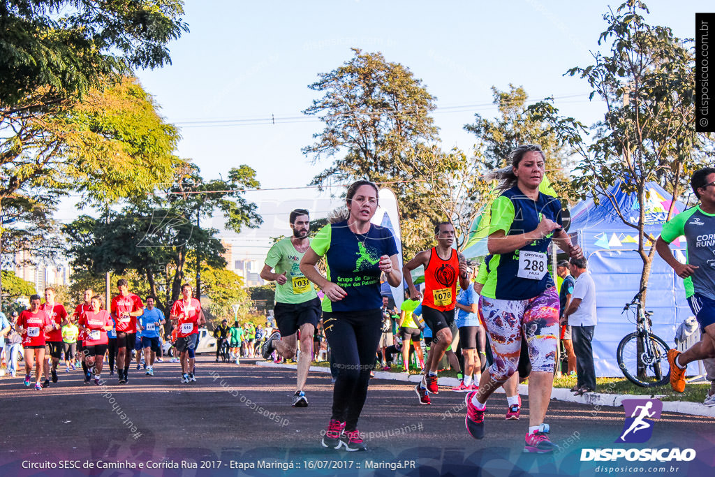 Circuito SESC de Caminhada e Corrida de Rua 2017 - Maringá