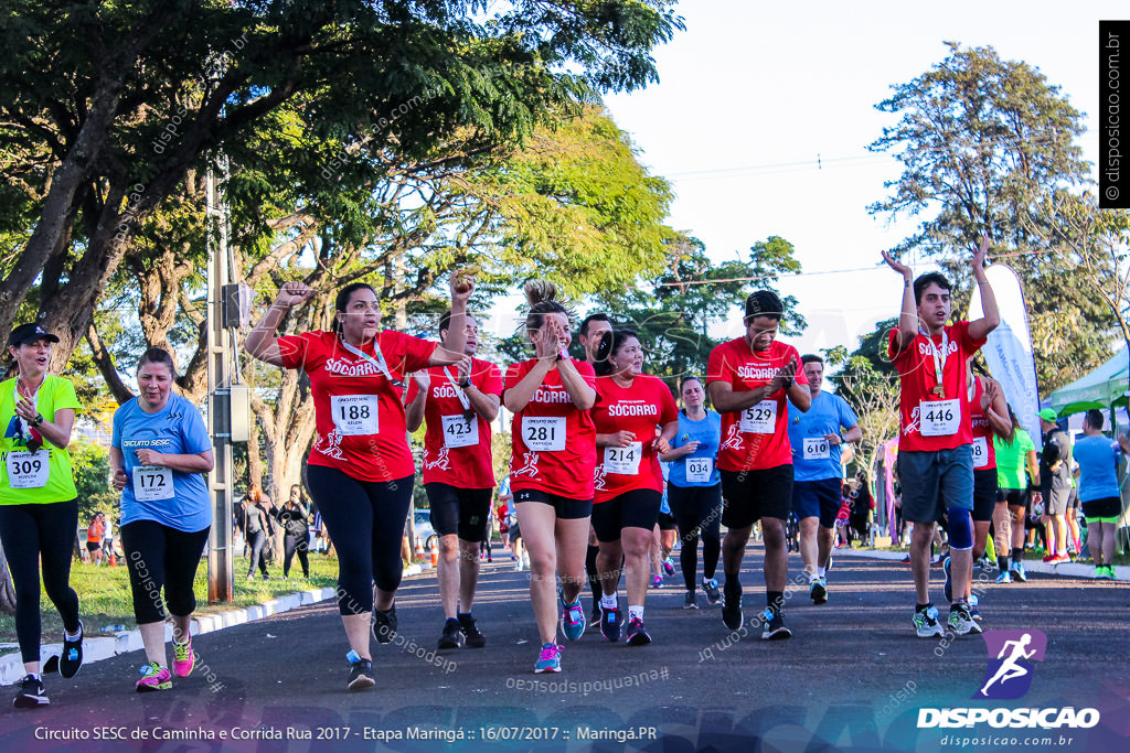 Circuito SESC de Caminhada e Corrida de Rua 2017 - Maringá