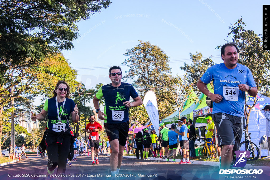 Circuito SESC de Caminhada e Corrida de Rua 2017 - Maringá